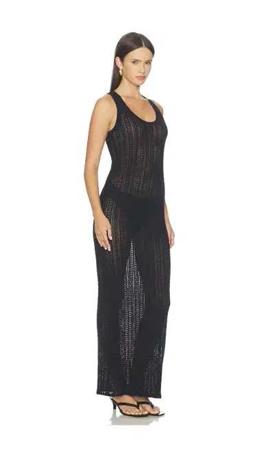 Anine Bing Arie Long Dress | Thumbnail 2