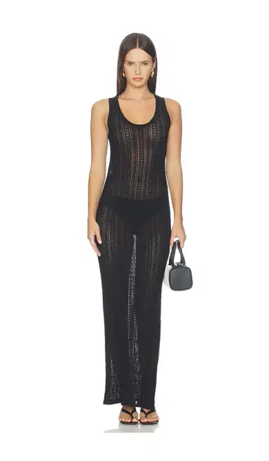 Anine Bing Arie Long Dress | Thumbnail 1