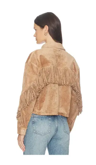 BLANKNYC Cropped Fringe Jacket | Thumbnail 1