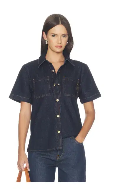 Casablanca Denim Shirt | Thumbnail 1