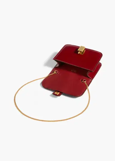 Khaite Blake Nano Bag In Oxblood | Thumbnail 3 Khaite Blake Nano Bag In Oxblood | Thumbnail 3