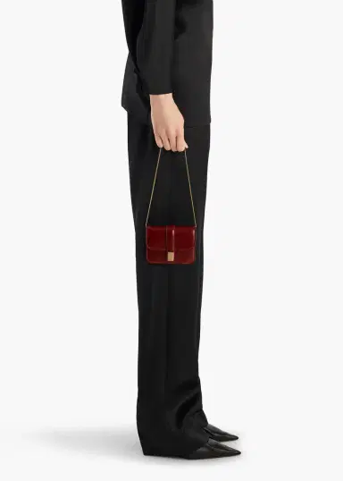 Khaite Blake Nano Bag In Oxblood | Thumbnail 5 Khaite Blake Nano Bag In Oxblood | Thumbnail 5