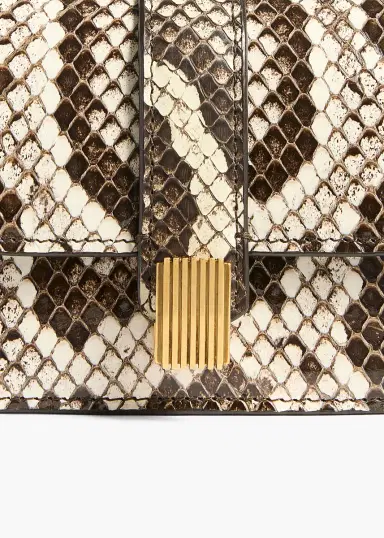 Khaite Blake Nano Bag In Natural Python | Thumbnail 4