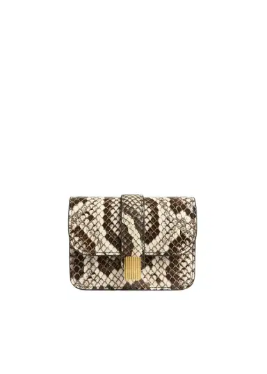 Khaite Blake Nano Bag In Natural Python | Thumbnail 1