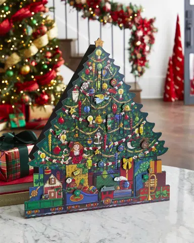 Byers ' Choice Christmas Tree Advent Calendar | Thumbnail 2