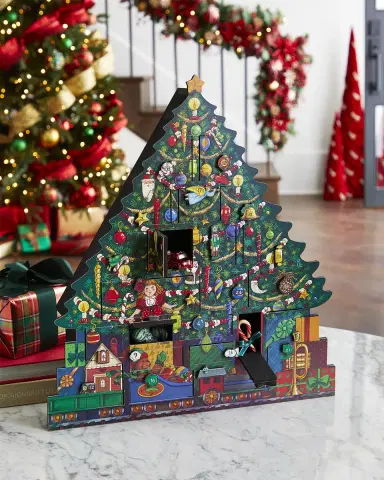 Byers ' Choice Christmas Tree Advent Calendar | Thumbnail 1