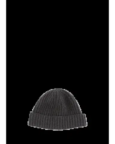 Bergdorf Goodman Men's Rib-Knit Cashmere Beanie Hat | Thumbnail 2