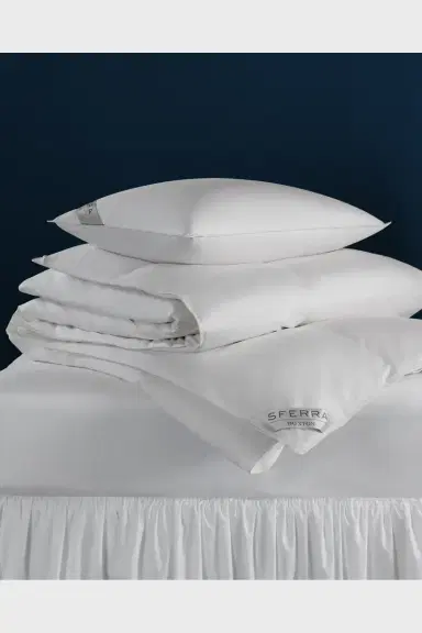 Sferra 600-Fill European Down Firm King Pillow | Thumbnail 2