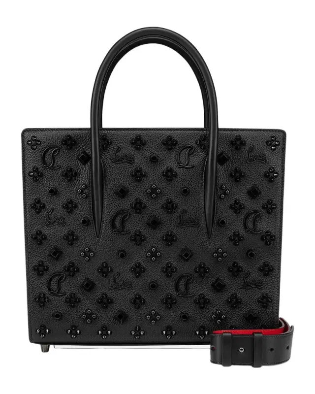 Christian Louboutin Paloma Medium Top Handle in Loubinthesky Leather
