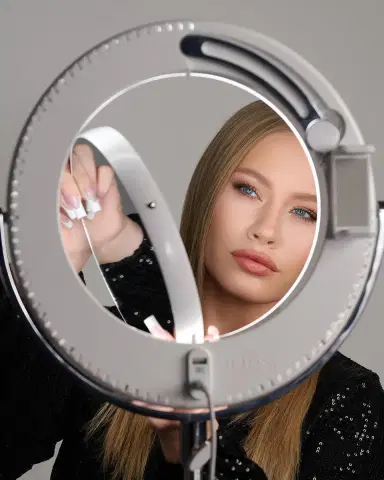 Ilios Beauty Ring Makeup Mirror & Ring Light | Thumbnail 4