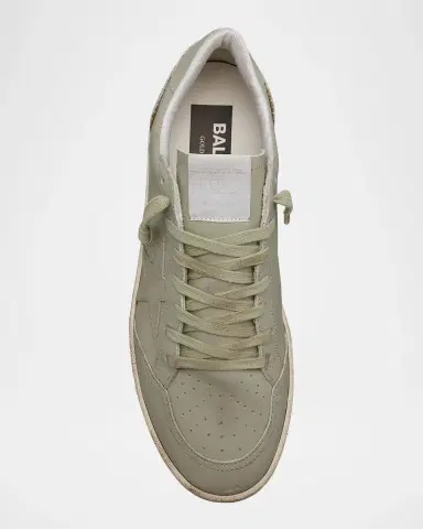 Golden Goose Ball Star Leather Glitter Low-Top Sneakers | Thumbnail 7