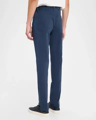 Vince Men's Dylan Peached Cotton 5-Pocket Pants | Thumbnail 3