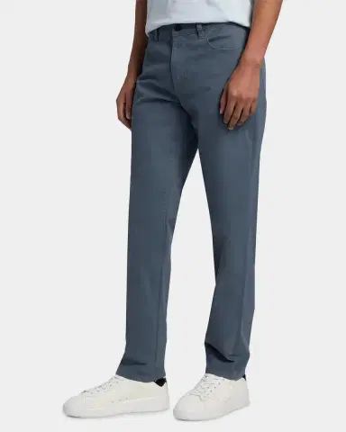 Vince Men's Dylan Peached Cotton 5-Pocket Pants | Thumbnail 7