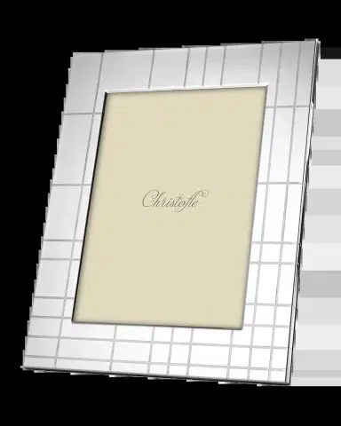 Christofle Graphik Stainless Steel Frame, 5" x 7" | Thumbnail 2 Christofle Graphik Stainless Steel Frame, 5" x 7" | Thumbnail 2