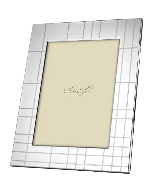 Christofle Graphik Stainless Steel Frame, 5" x 7"