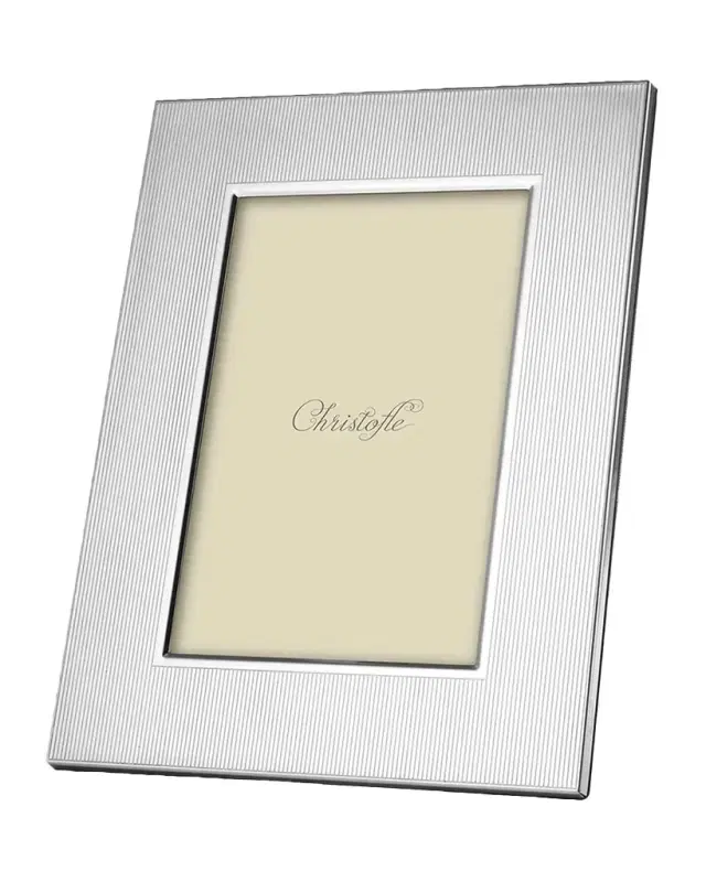 Christofle America Stainless Steel Frame, 4" x 6"