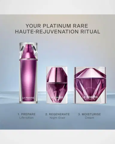La Prairie Platinum Rare Cellular Night Elixir, 0.68 oz. | Thumbnail 6