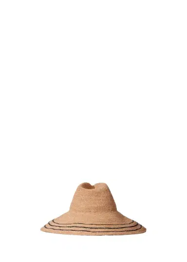 JANESSA LEONE Waverly Raffia Large Brim Hat | Thumbnail 1 JANESSA LEONE Waverly Raffia Large Brim Hat | Thumbnail 1