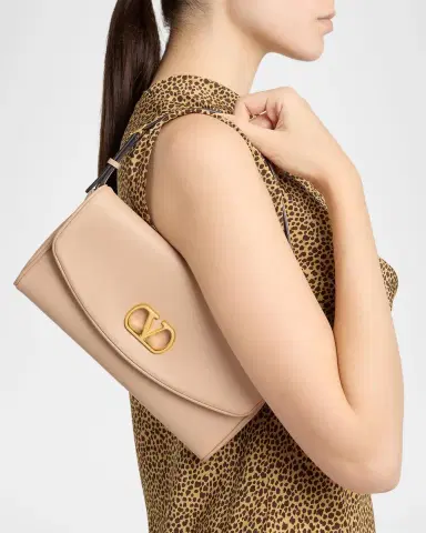 Valentino Garavani DeVain VLogo Leather Top-Handle Bag | Thumbnail 2 Valentino Garavani DeVain VLogo Leather Top-Handle Bag | Thumbnail 2