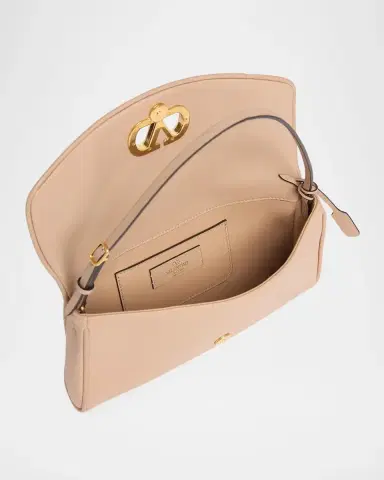 Valentino Garavani DeVain VLogo Leather Top-Handle Bag | Thumbnail 4 Valentino Garavani DeVain VLogo Leather Top-Handle Bag | Thumbnail 4