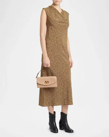 Valentino Garavani DeVain VLogo Leather Top-Handle Bag | Thumbnail 5 Valentino Garavani DeVain VLogo Leather Top-Handle Bag | Thumbnail 5