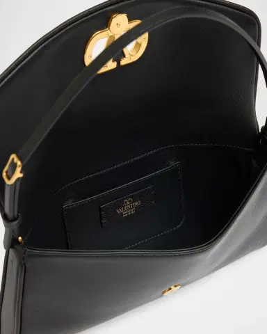Valentino Garavani DeVain VLogo Leather Top-Handle Bag | Thumbnail 8 Valentino Garavani DeVain VLogo Leather Top-Handle Bag | Thumbnail 8