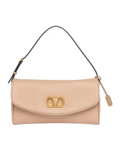 Valentino Garavani DeVain VLogo Leather Top-Handle Bag | Thumbnail 1 Valentino Garavani DeVain VLogo Leather Top-Handle Bag | Thumbnail 1