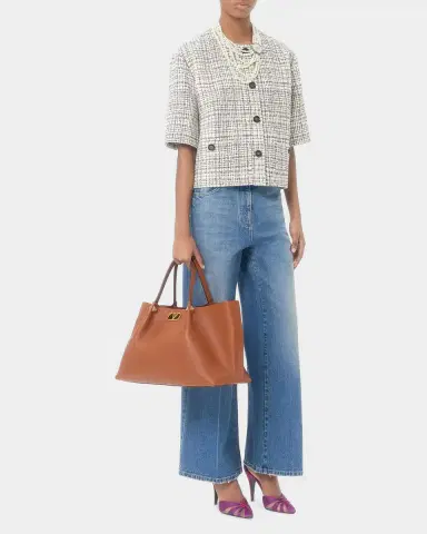 Valentino Garavani Large Soft Leather Shopping Bag | Thumbnail 5