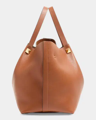 Valentino Garavani Large Soft Leather Shopping Bag | Thumbnail 7