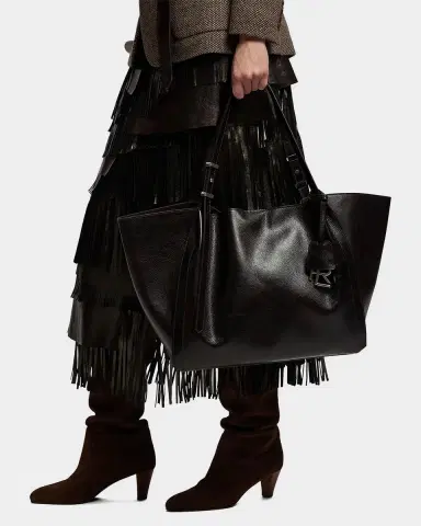 Ralph Lauren Collection RL 888 Leather Tote Bag | Thumbnail 2
