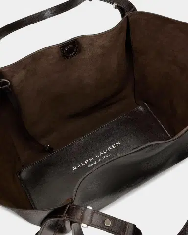 Ralph Lauren Collection RL 888 Leather Tote Bag | Thumbnail 4