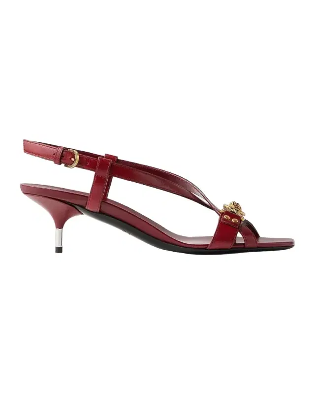 Versace Medusa 50MM Leather Sandals