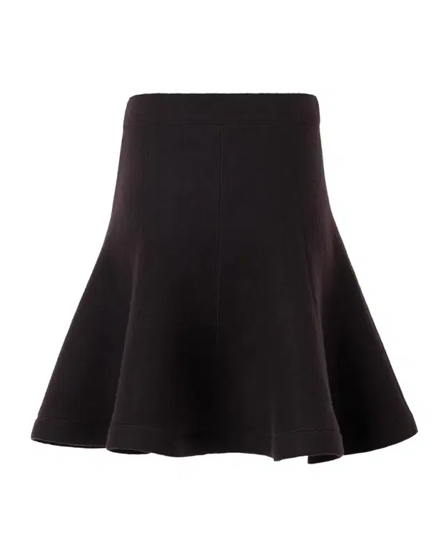 Akris punto Boiled Wool Panel Mini Skirt