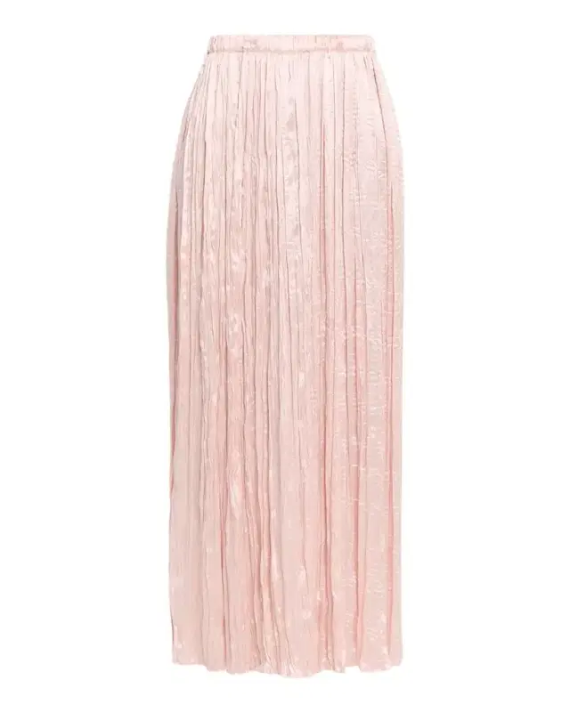 Adam Lippes Aria Pleated Silk Maxi Skirt