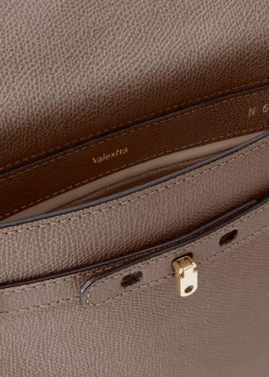 Valextra B-Tracollina Leather Shoulder Bag | Thumbnail 7
