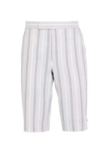 Thom Browne Striped CottonShorts | Thumbnail 1 Thom Browne Striped CottonShorts | Thumbnail 1