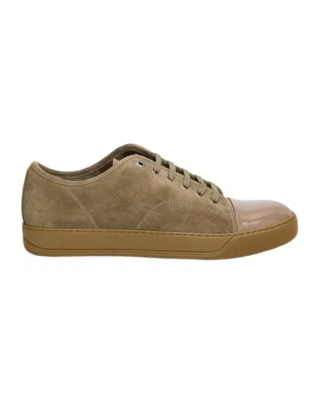 Lanvin DBB1 Leather Low-Top Sneakers