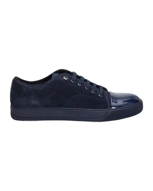 Lanvin DBB1 Leather Low-Top Sneakers