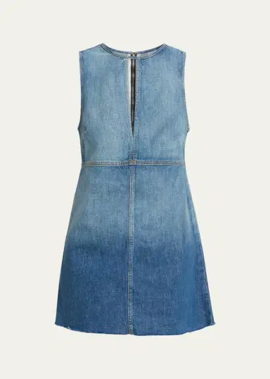 RE/DONE Tate Denim Mini Dress | Thumbnail 2 RE/DONE Tate Denim Mini Dress | Thumbnail 2