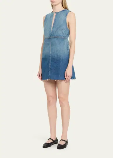 RE/DONE Tate Denim Mini Dress | Thumbnail 5 RE/DONE Tate Denim Mini Dress | Thumbnail 5