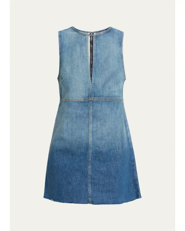 RE/DONE Tate Denim Mini Dress