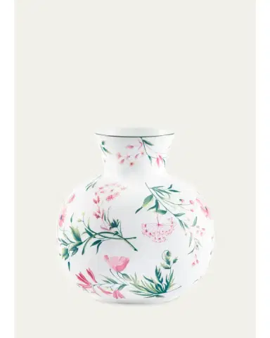 GINORI 1735 Florenza Floral Porcelain Vase | Thumbnail 2