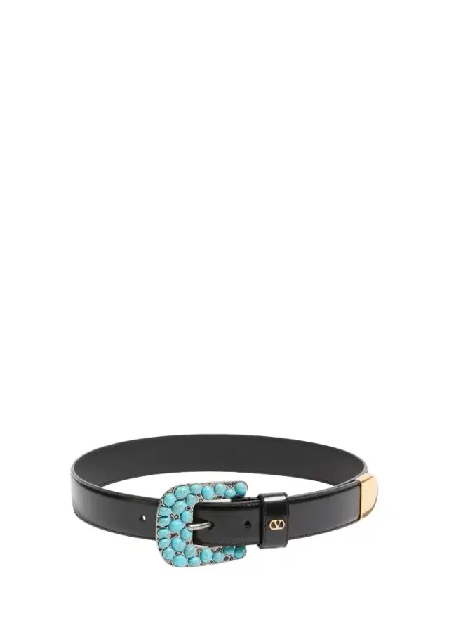 Valentino Garavani VLogo Signature Brushed Calfskin Belt, 30mm