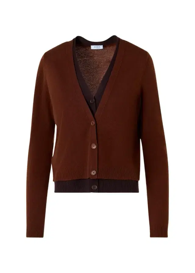Akris punto Wool-Cashmere V-Neck Cardigan