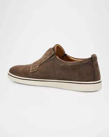 Ferragamo Men's Alfievit Leather Loafers | Thumbnail 2