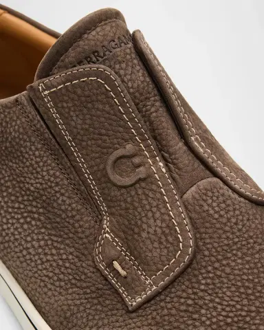 Ferragamo Men's Alfievit Leather Loafers | Thumbnail 3