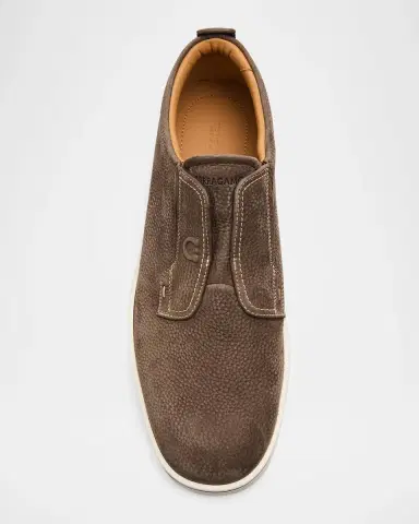 Ferragamo Men's Alfievit Leather Loafers | Thumbnail 4