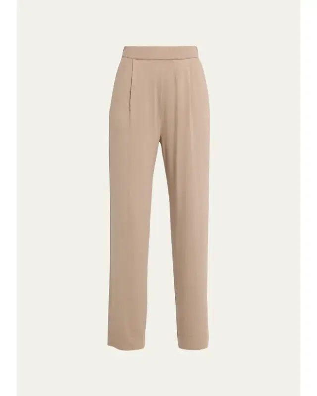 MAJESTIC FILATURES Soft Touch Straight-Leg Pants