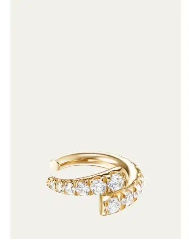 Melissa Kaye Lola Graduated Diamond Ear Cuff | Thumbnail 1