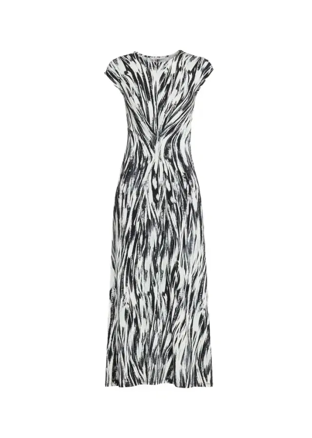 Proenza Schouler White Label Miranda Belted A-Line Maxi Dress
